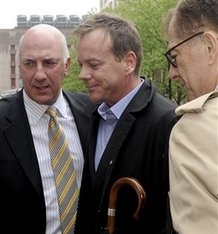 Kiefer Sutherland podría ser sentenciado a prisión, puesto que se encuentra en libertad condicional
